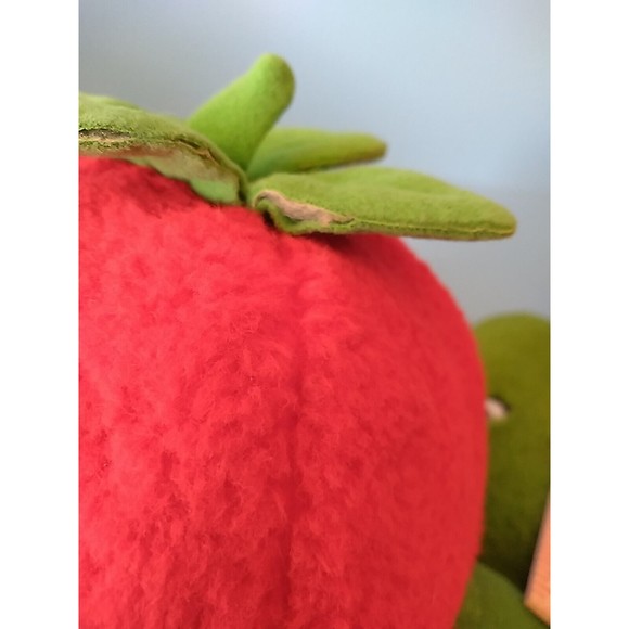 Vtg 1982/83 Del Monte Reddie Tomato Snappie Bean Country Yumkins Plush 7" 10" - Picture 8 of 9